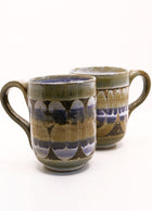 FRANCE - DUO DE GRANDES TASSES SEVENTIES DE ROLAND MOREAU