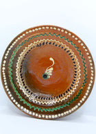 ROUMANIE - ASSIETTE AUX MOTIFS ABSTRAITS EN CÉRAMIQUE DE KUTY