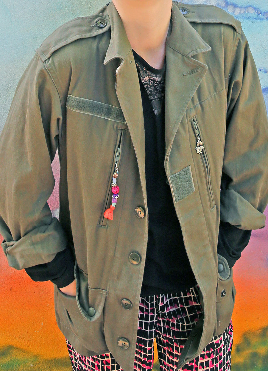 Veste militaire vintage on sale