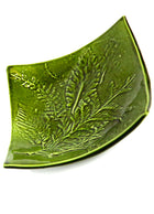 FRANCE - COUPE OU VIDE-POCHE VERT AUX FEUILLES ET FOUGÈRES (2 en stock)