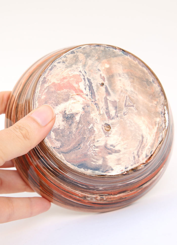 FRANCE - COUPELLE TERRACOTTA EN TERRE MÊLÉE
